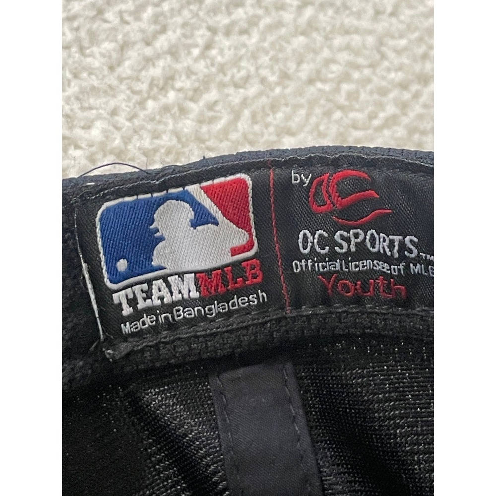 Cleveland Guardians MLB Kid Youth Baseball Hat Navy Red Adjustable Cap OC Sports - Picture 4 of 15